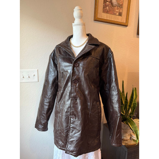 Brown 100% Leather Jacket
