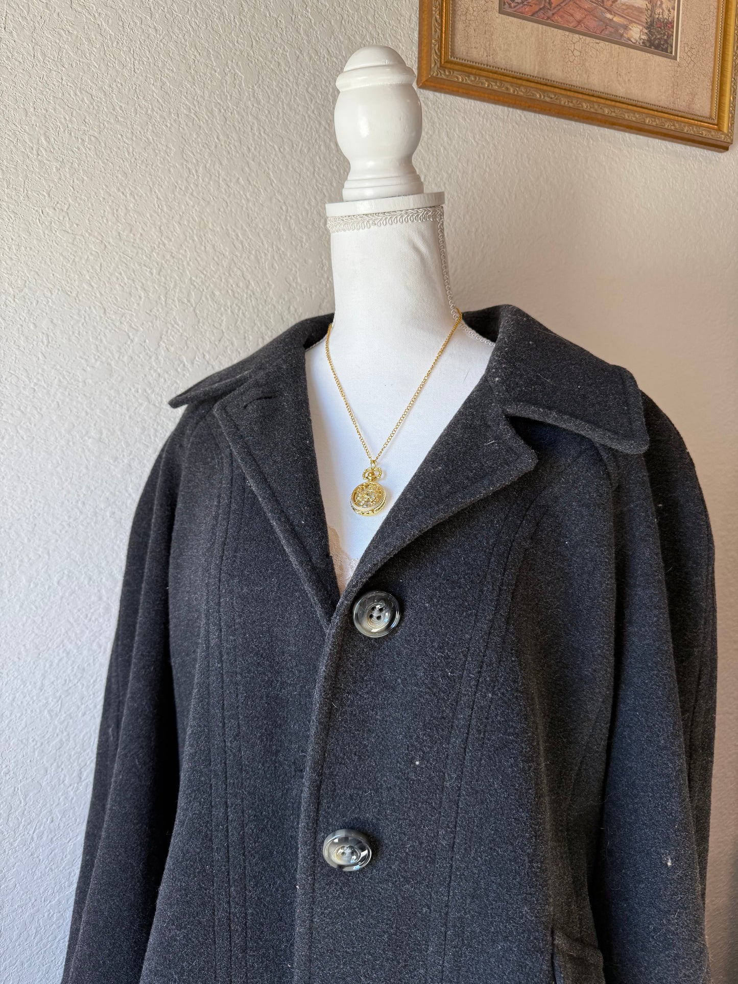 Wool London Fog Trench