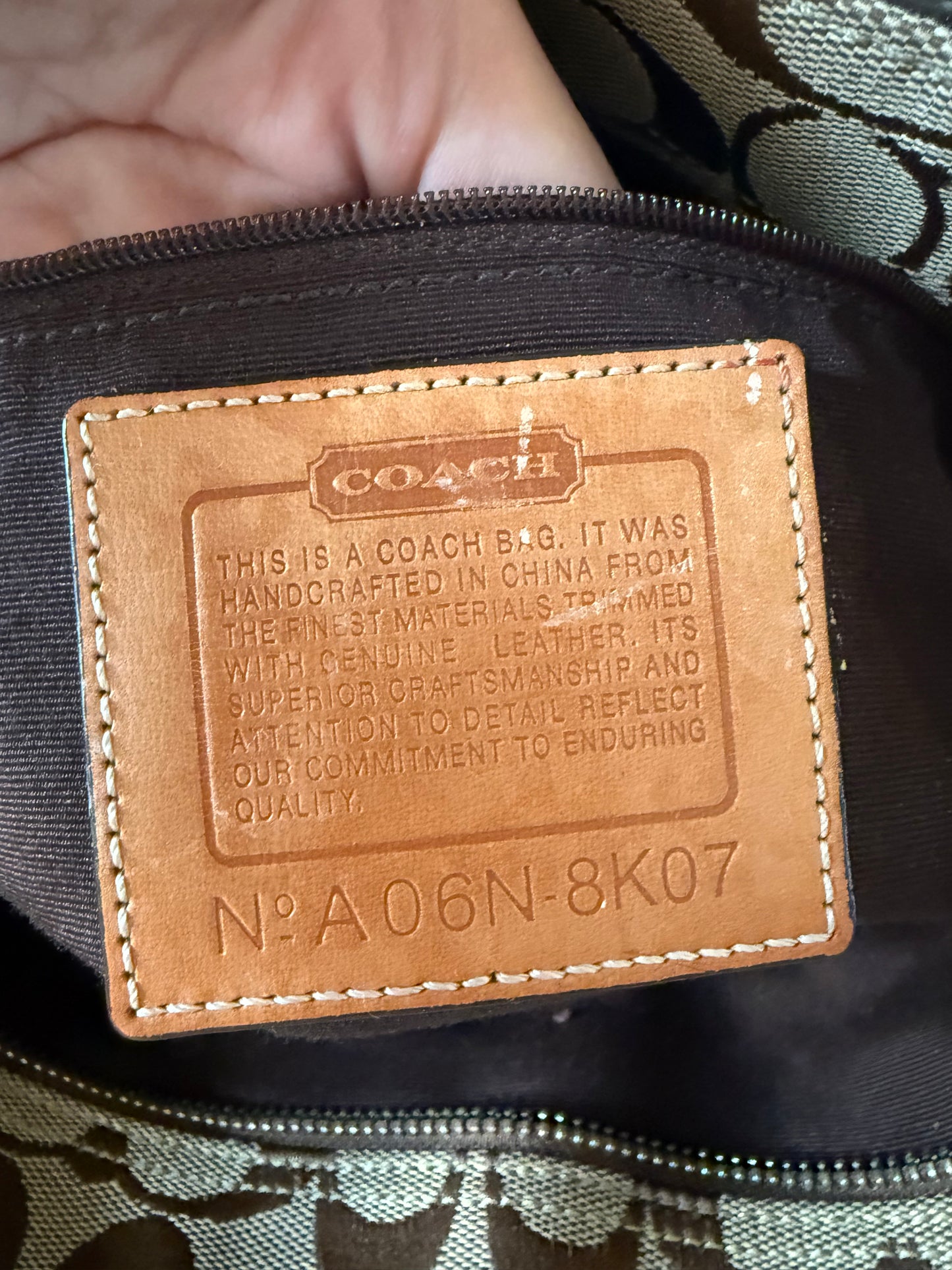 Coach Hamptons Bag