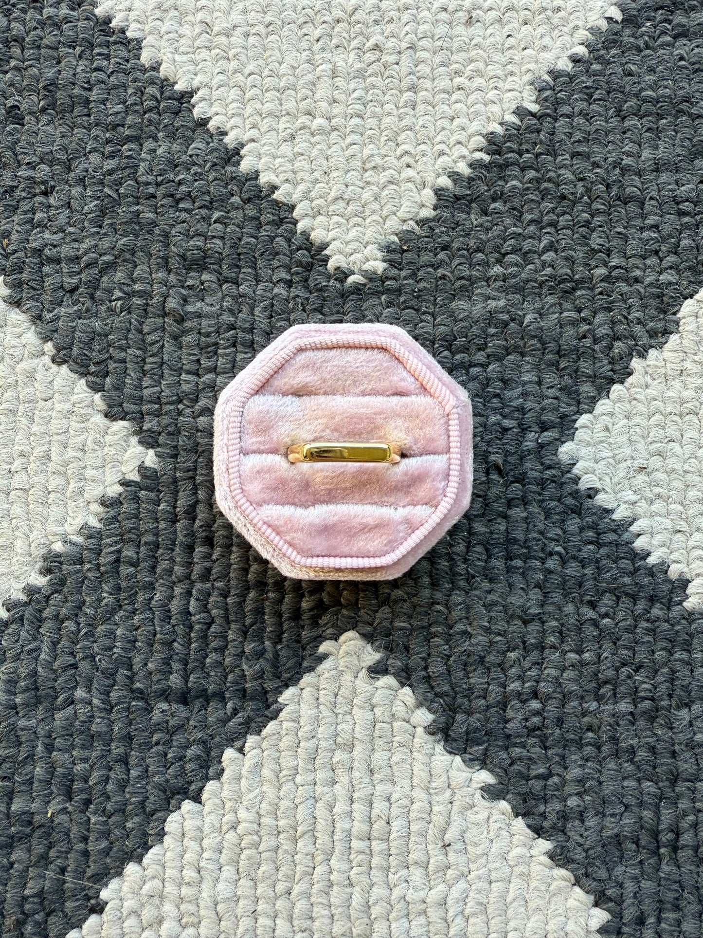 Sterling Bar Ring - Gold Plated (7)