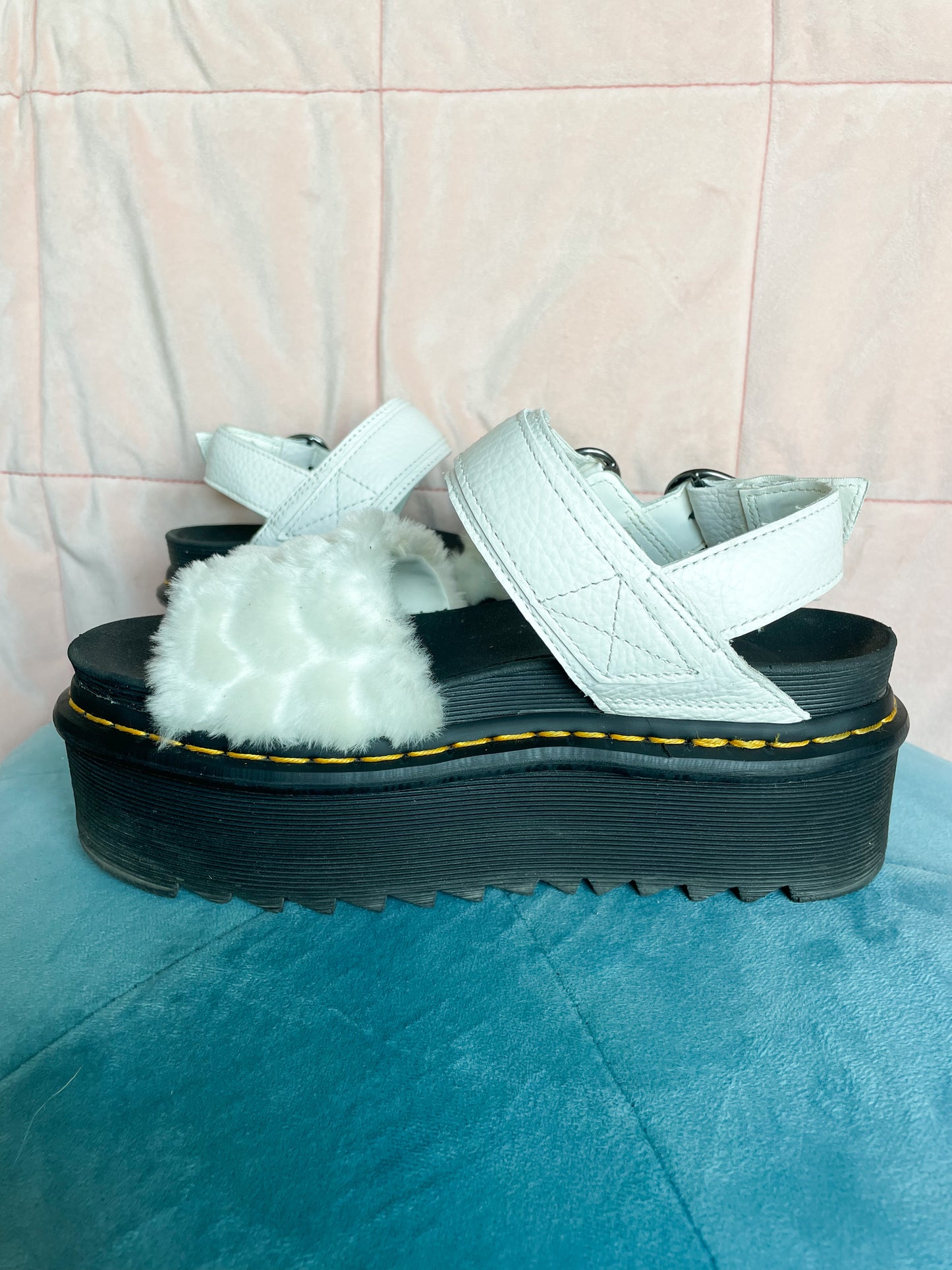 White Voss Sandals