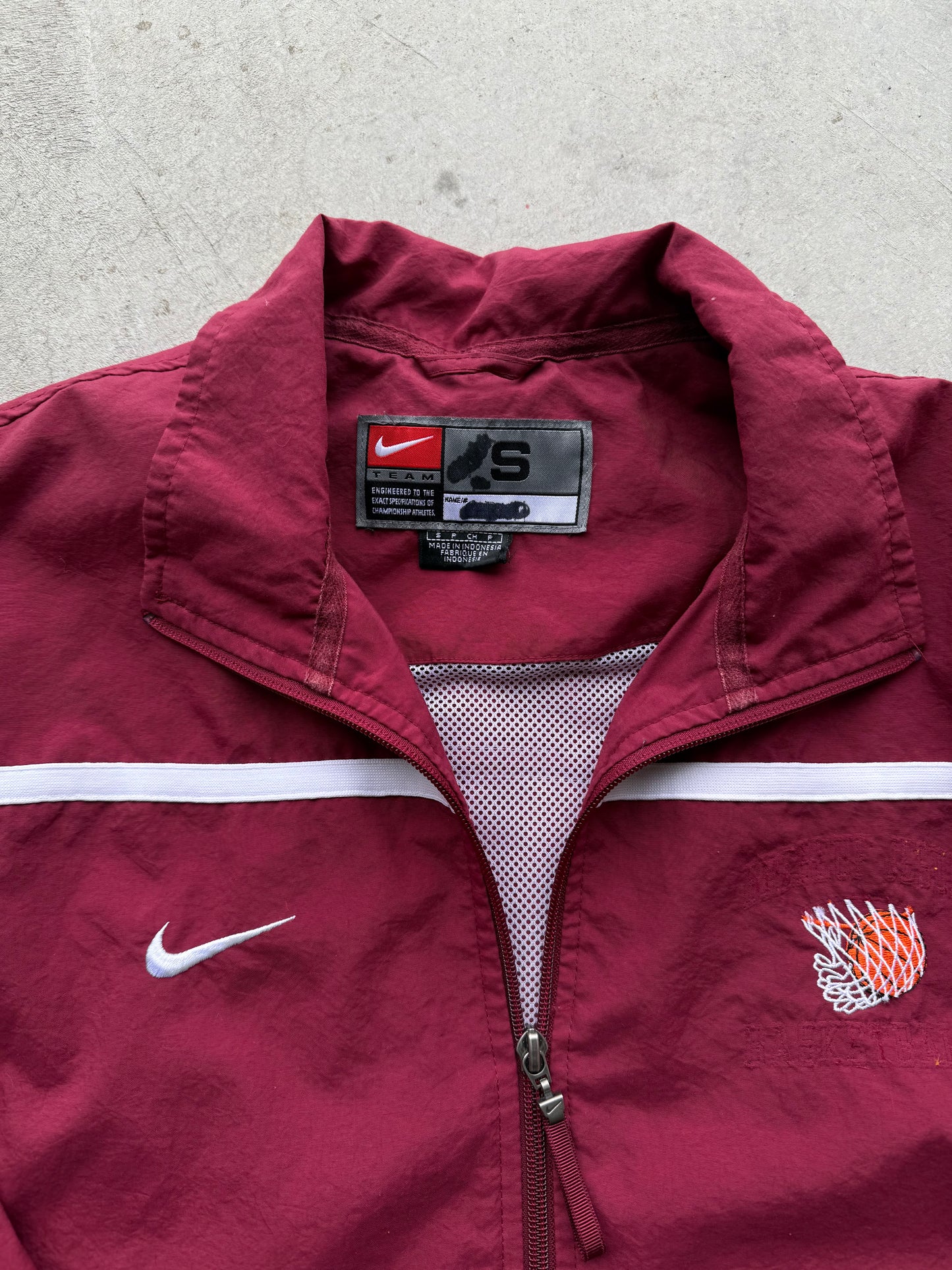 90s Red Windbreaker