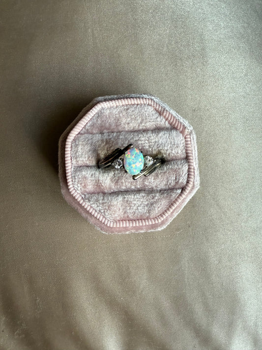 Sterling Moonstone Ring (9)