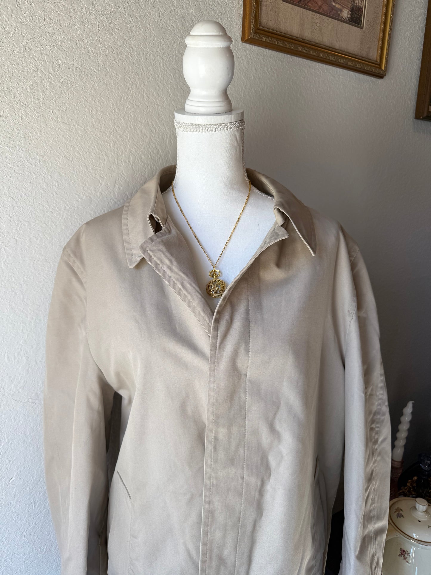 Clipper Mist Trench Coat