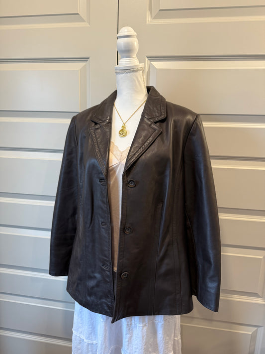 Brown Sonoma Leather Jacket