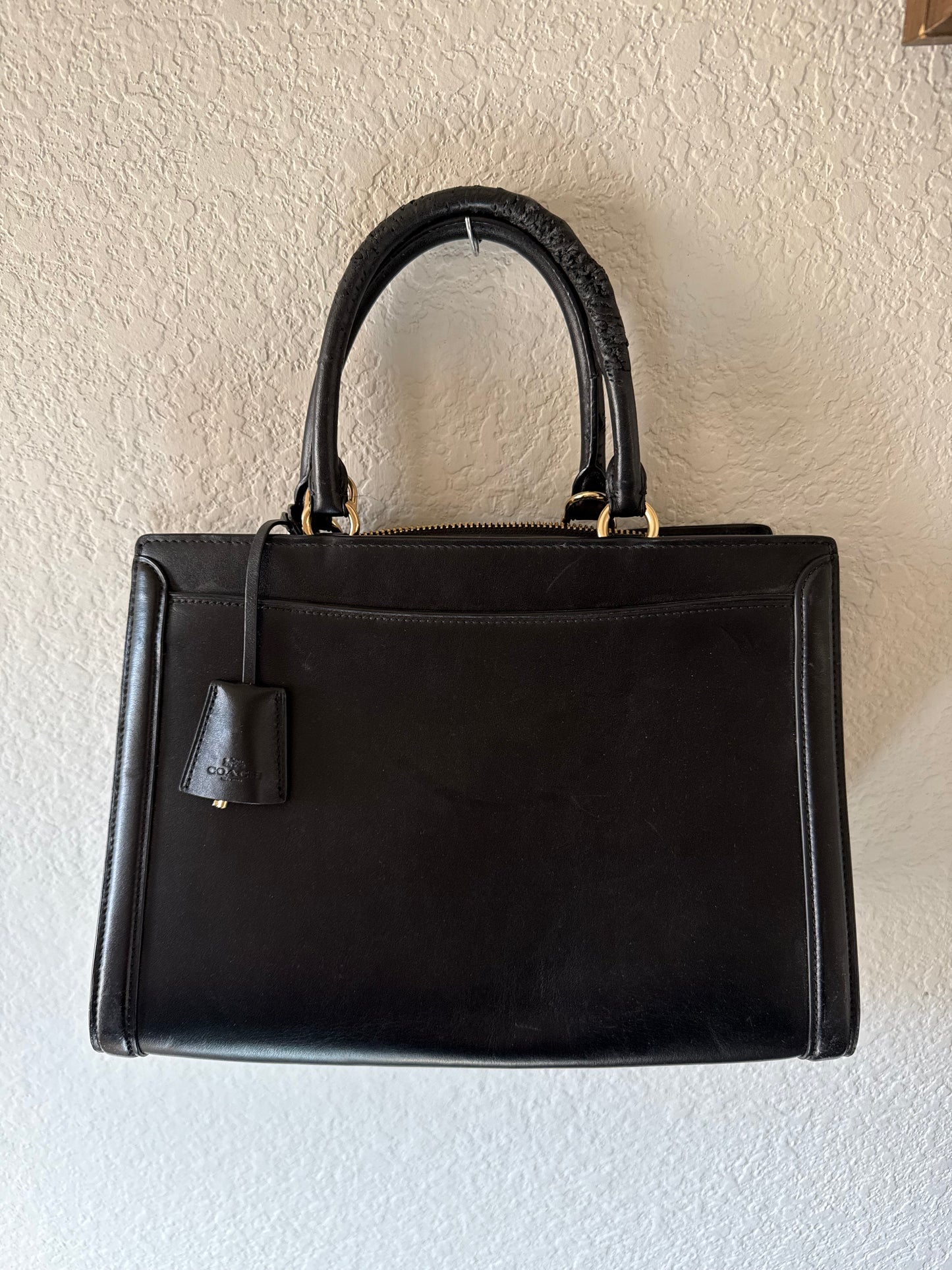 Coach Black Zoe Carryall