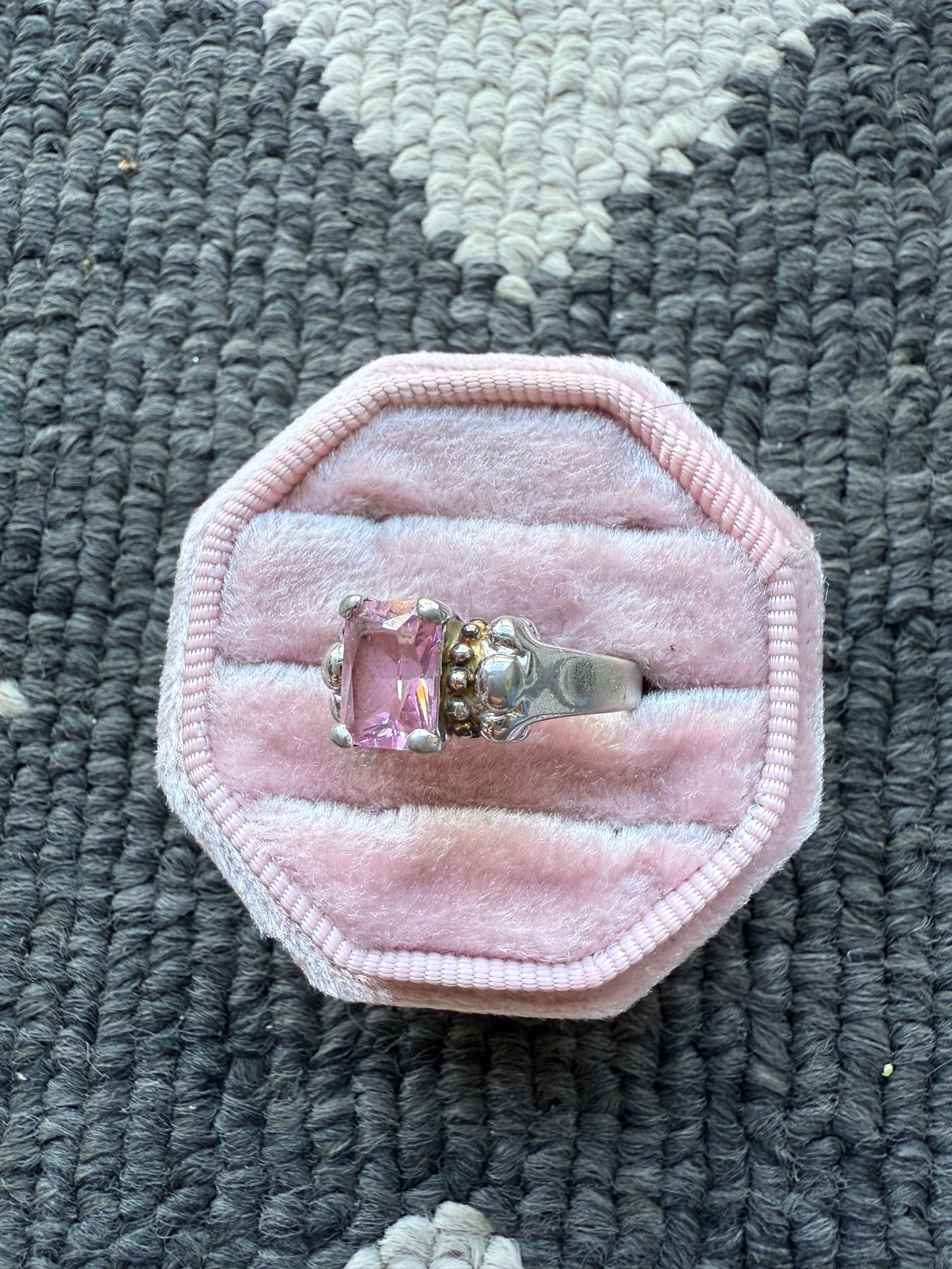 Sterling Pink Ring (6)