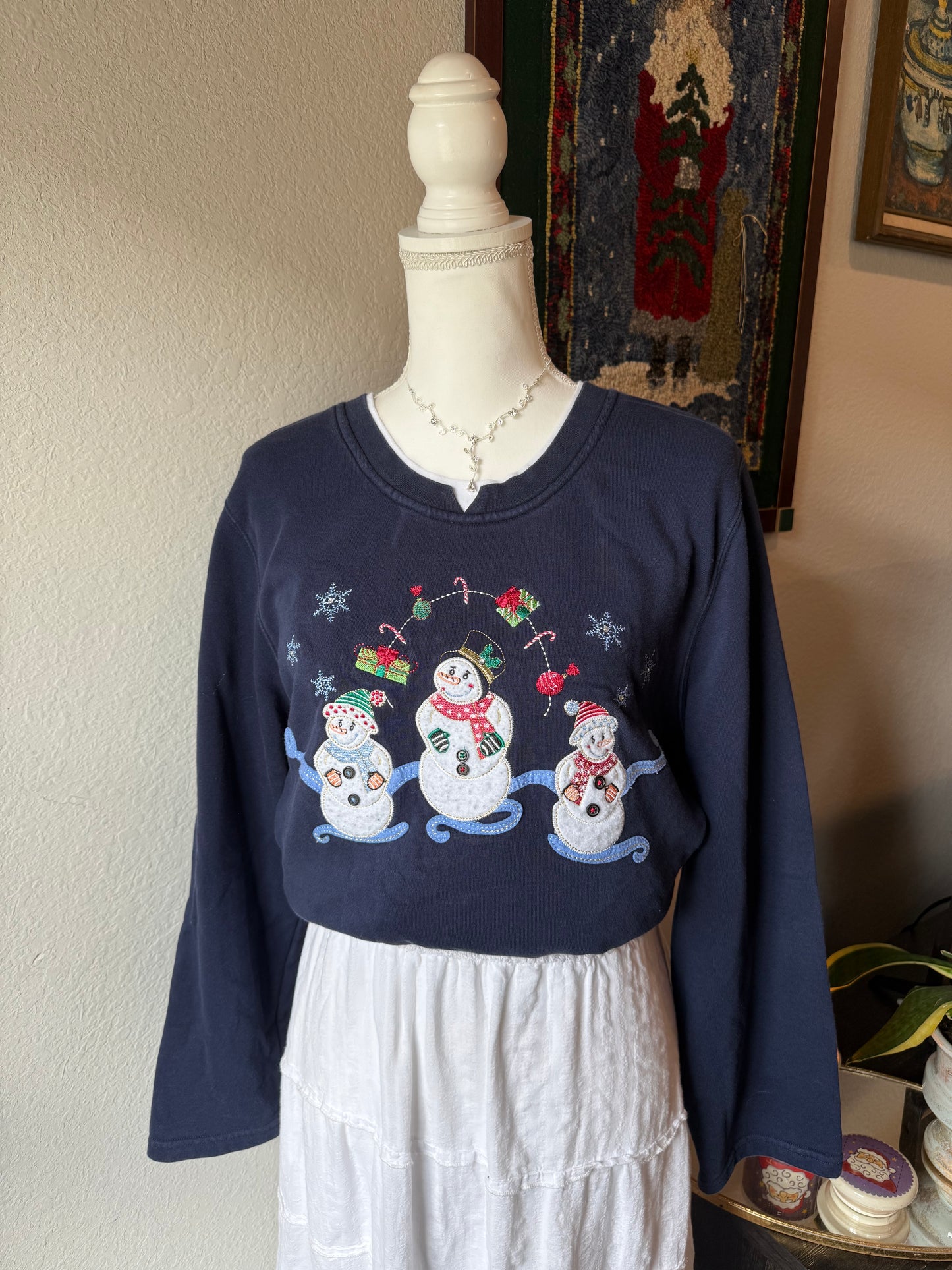 Snowman Crewneck
