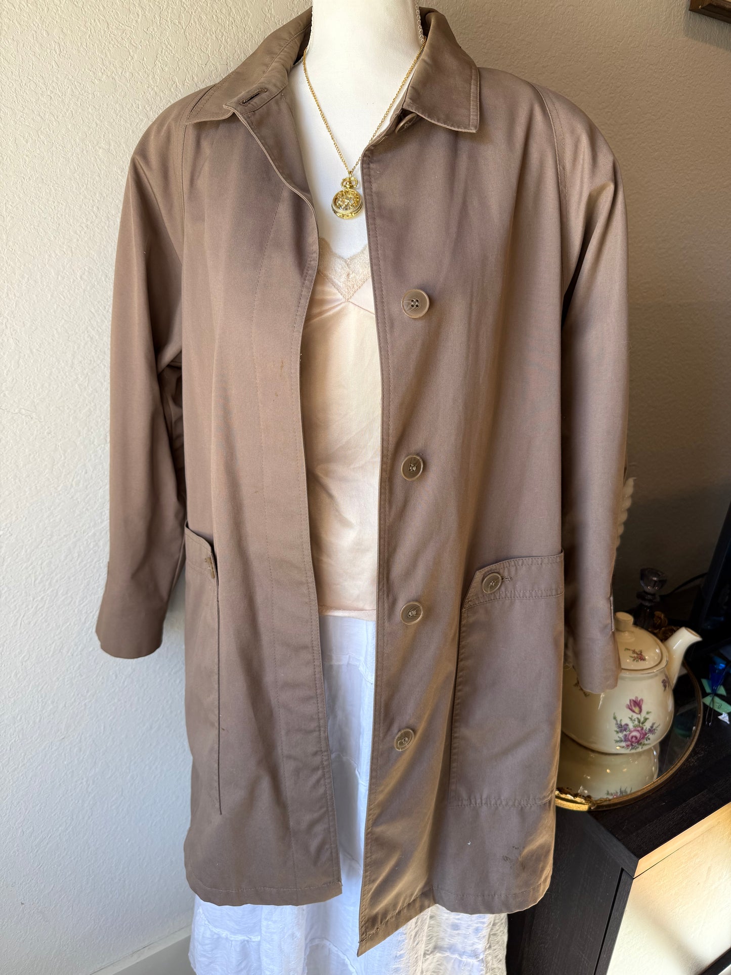 Brown London Fog Trench