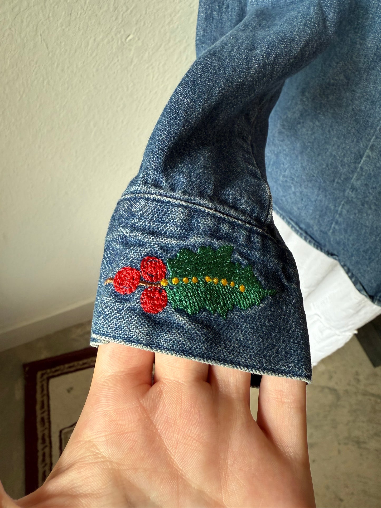 Holly Denim Button Up