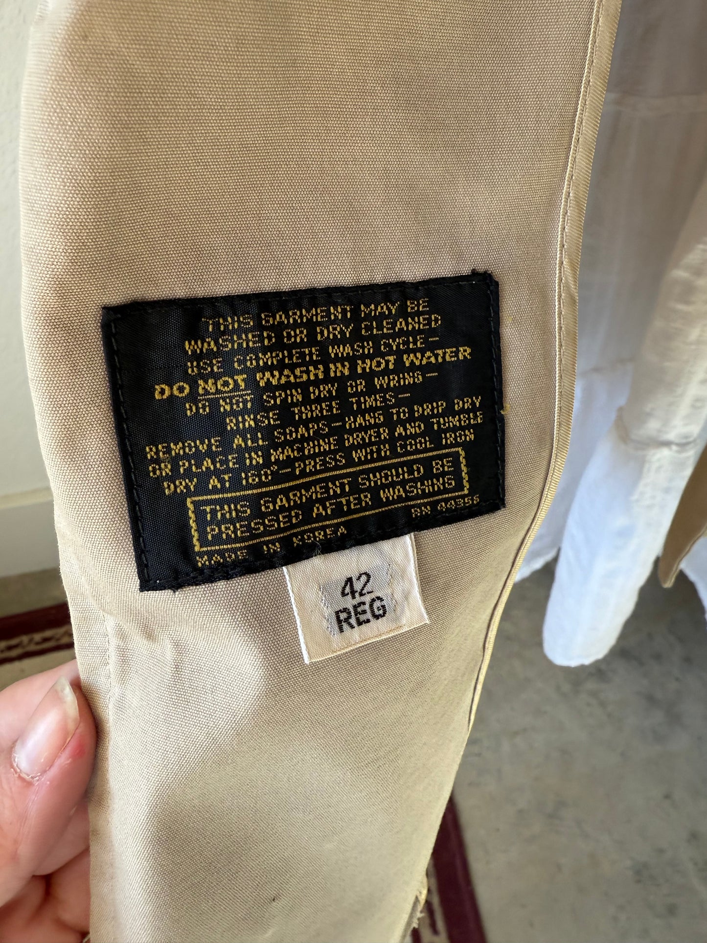 Clipper Mist Trench Coat