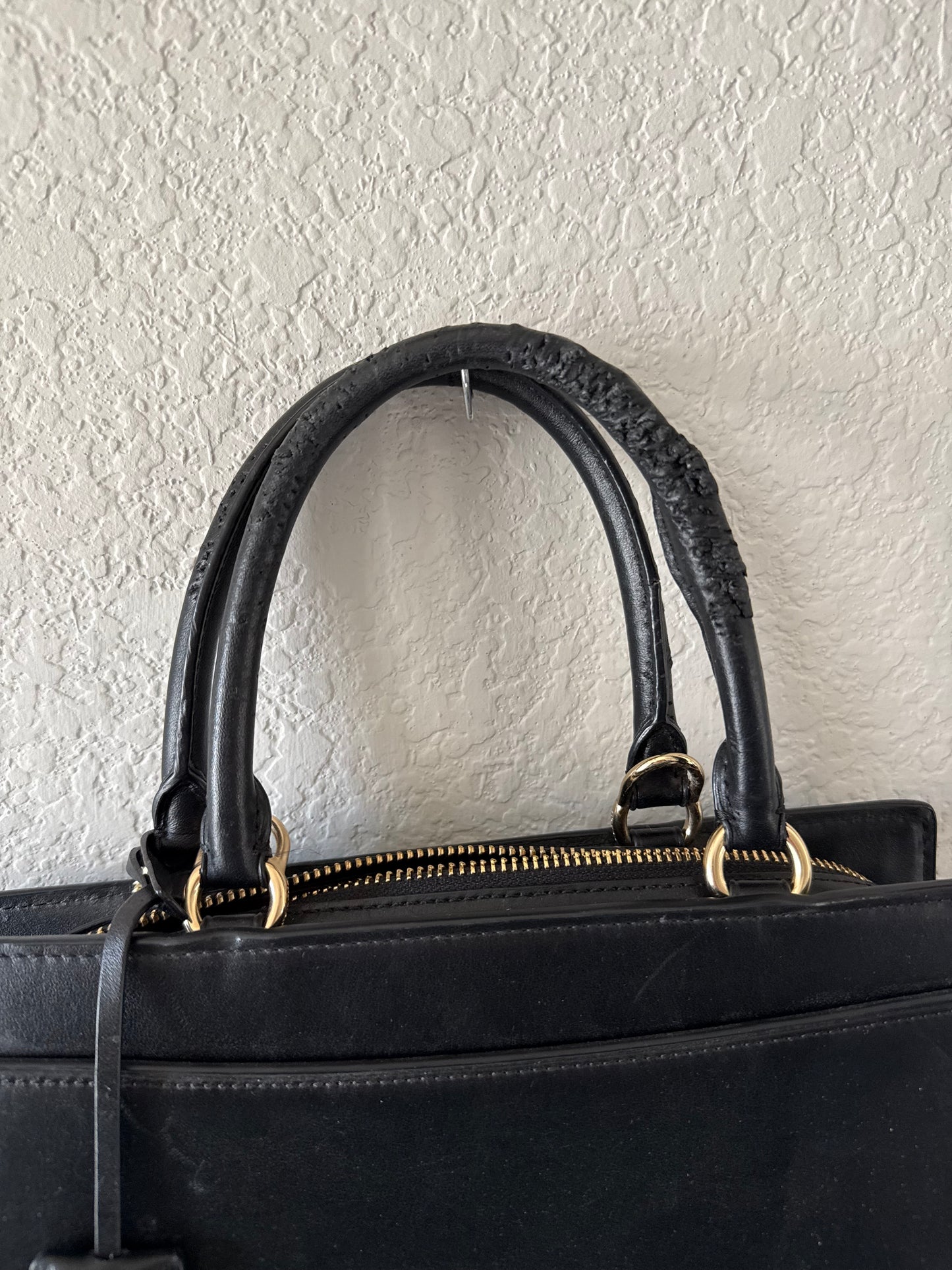 Coach Black Zoe Carryall