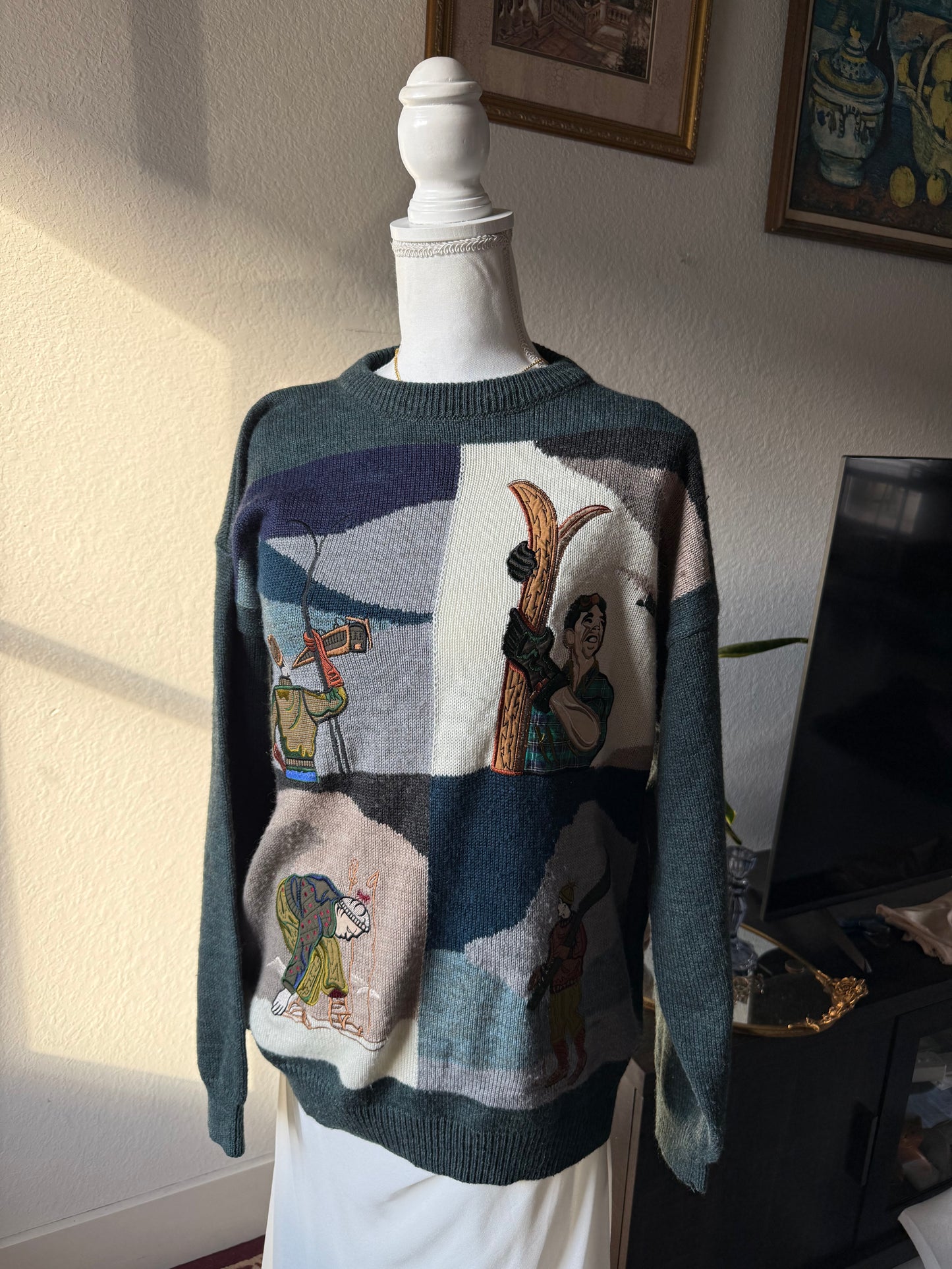 Vintage Ski Sweater