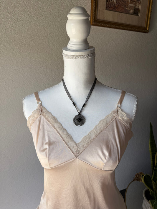 Silver & Black Pendant