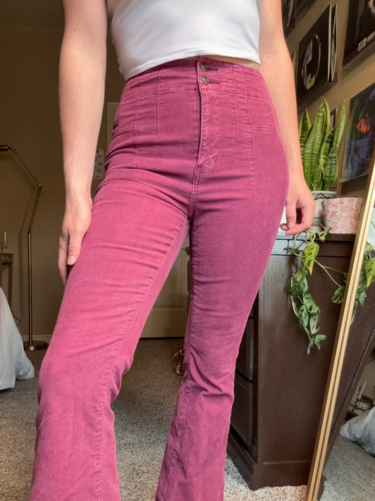 Free People Corduroy Flares
