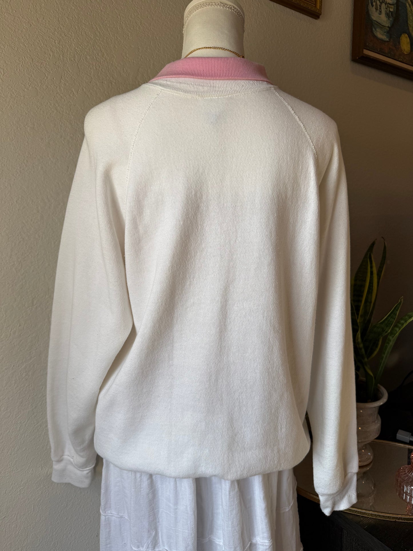 Teddy Bear Collared Sweater