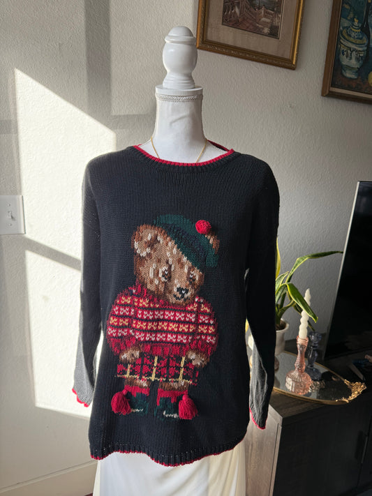 Vintage Bear Sweater