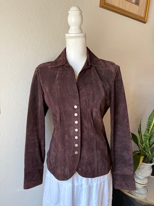 Brown Suede Jacket