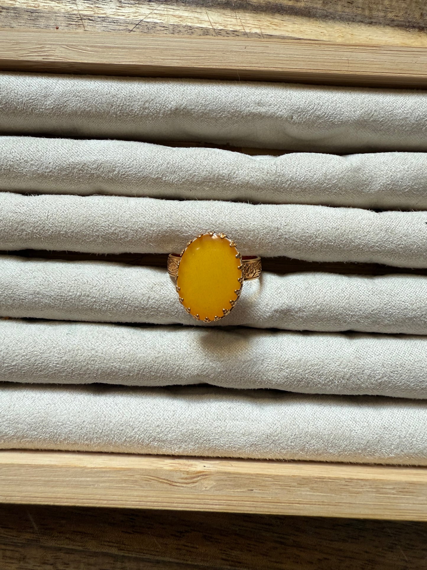 Adjustable Yellow Stone (7.5-10)