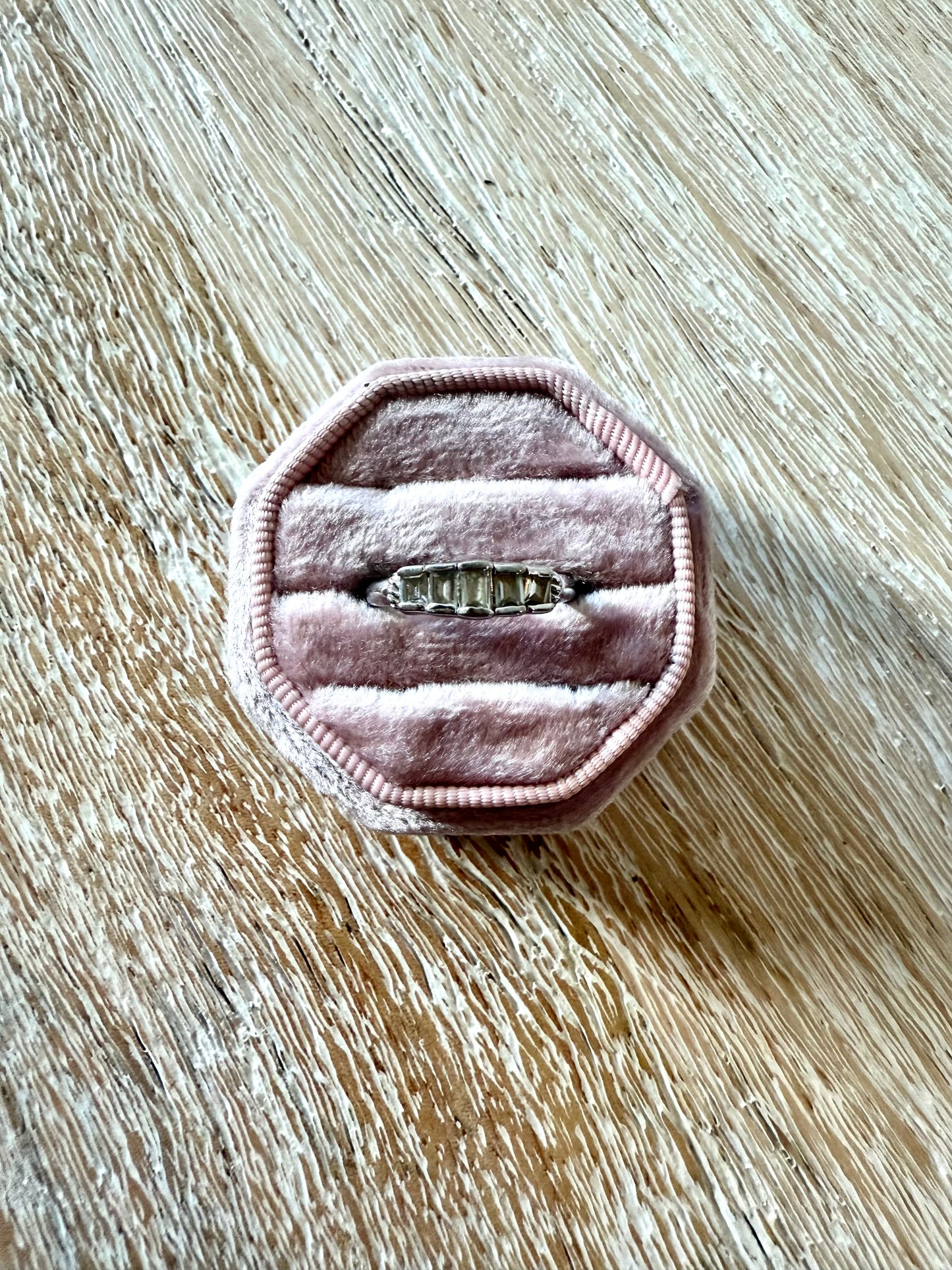 Sterling Clear Stone Ring (8)