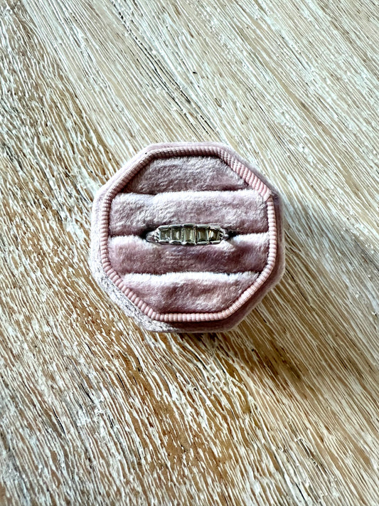 Sterling Clear Stone Ring (8)