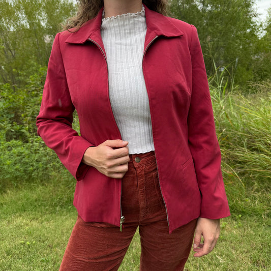Red Suede Jacket