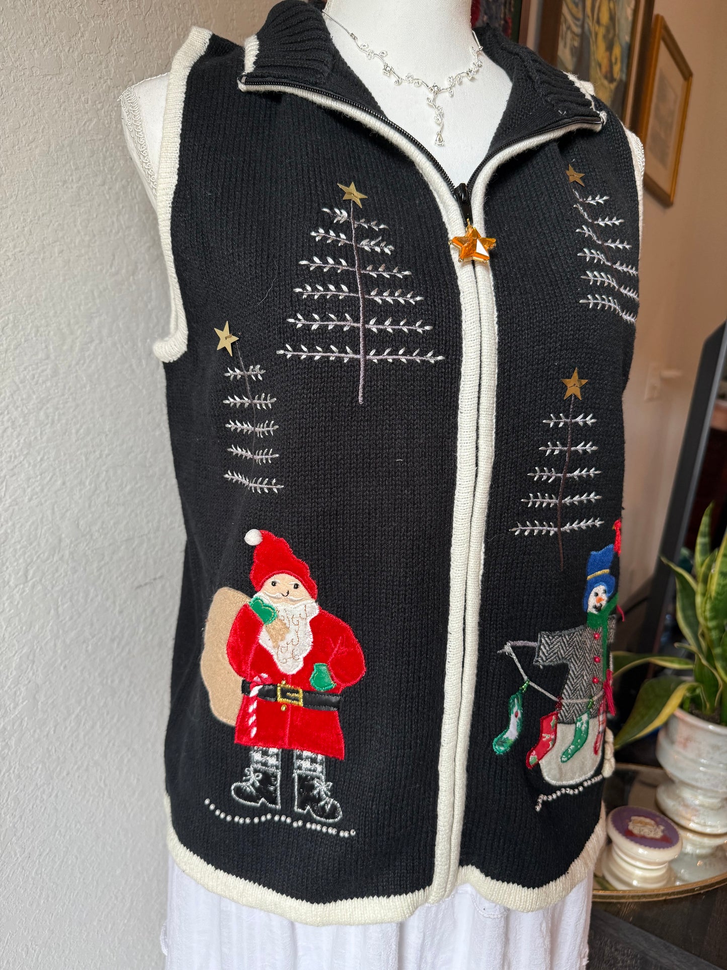 Santa & Snowman Vest