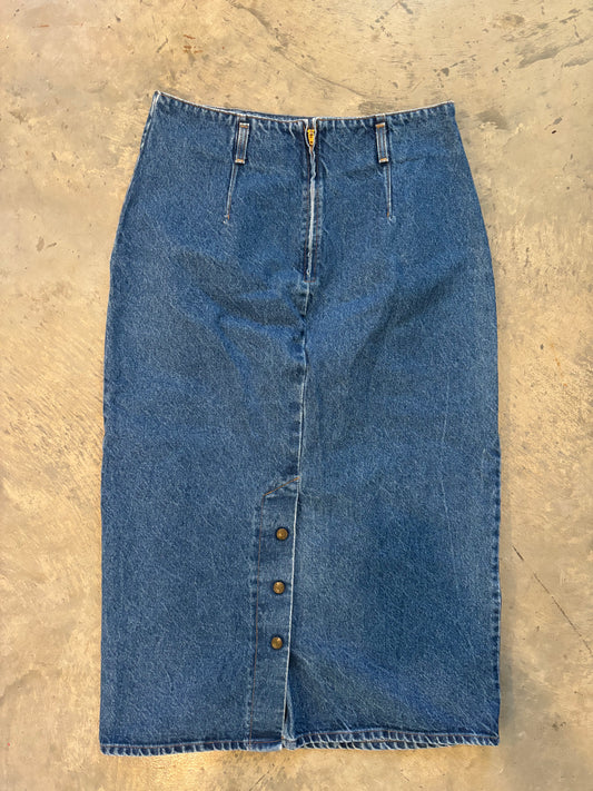 Vintage Denim Skirt