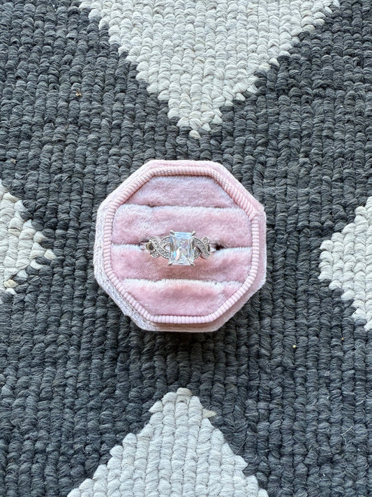 Sterling Clear Ring (9)