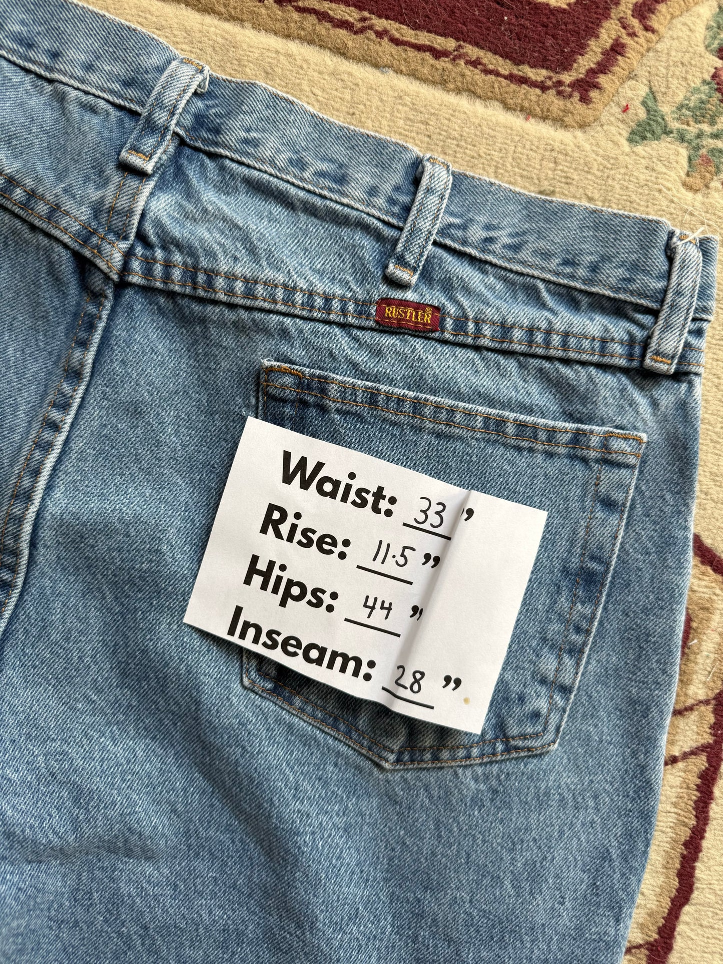 33” Rustler Jeans