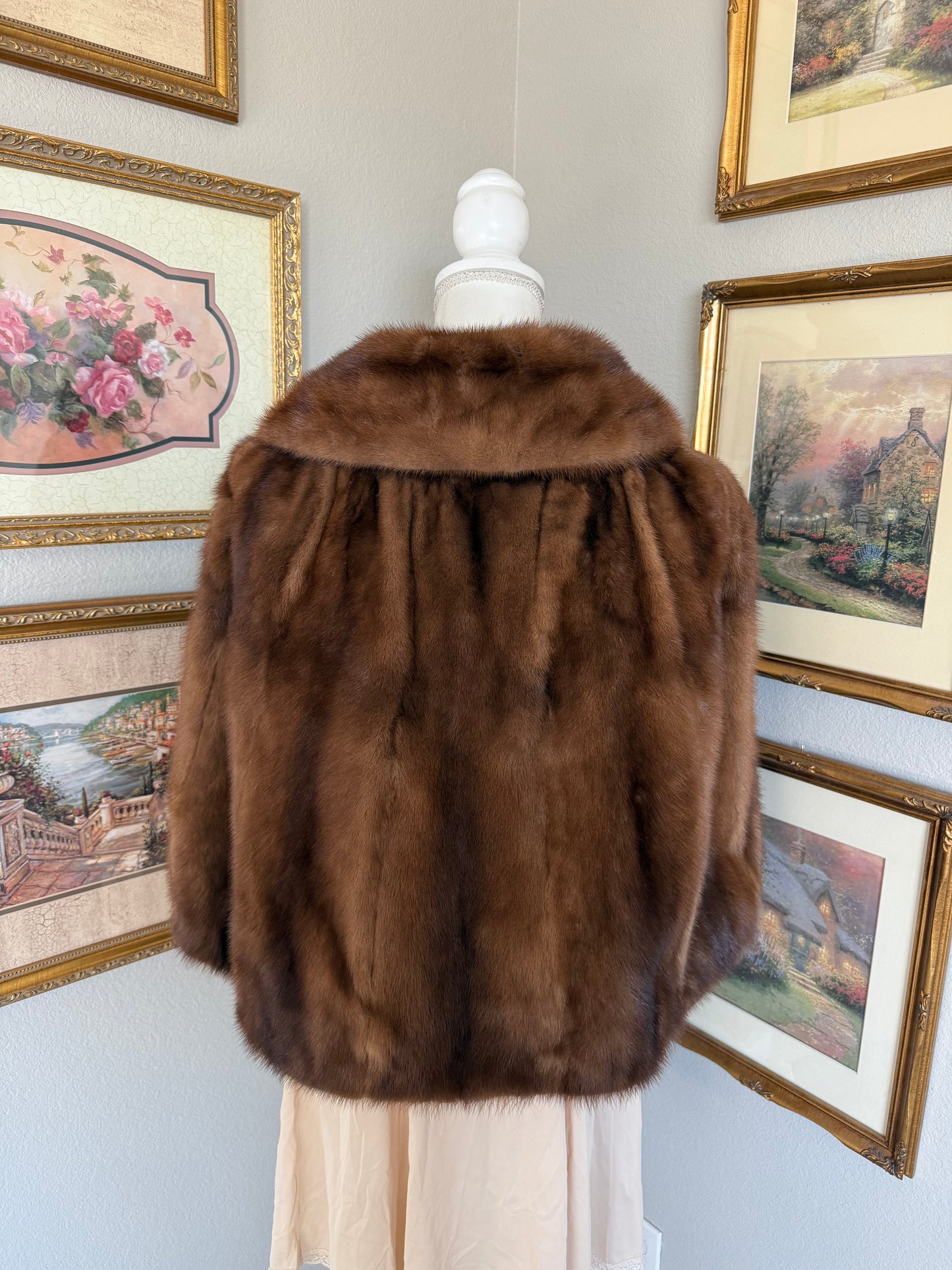 Mink Fur Shawl
