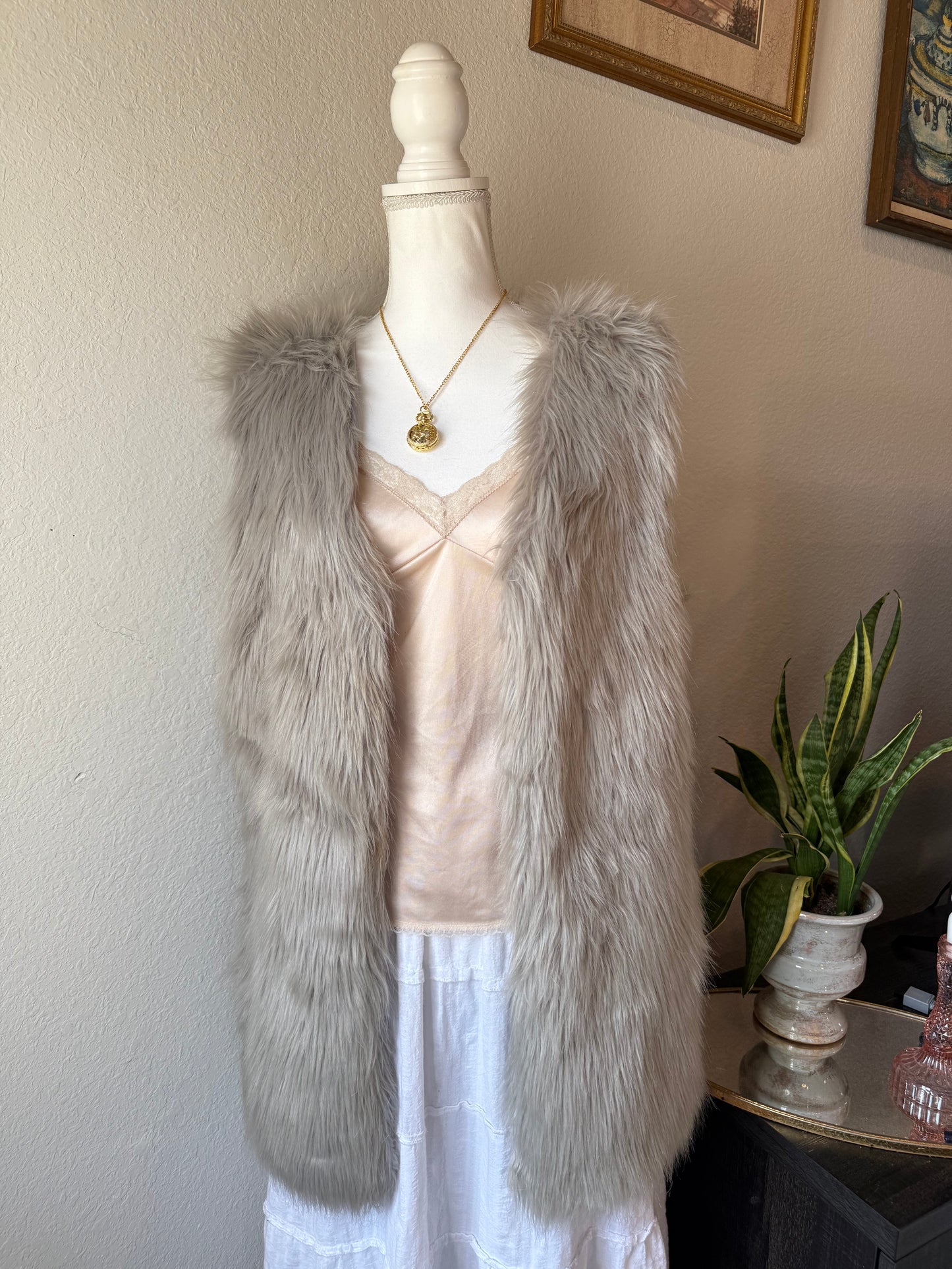 Faux Fur Vest