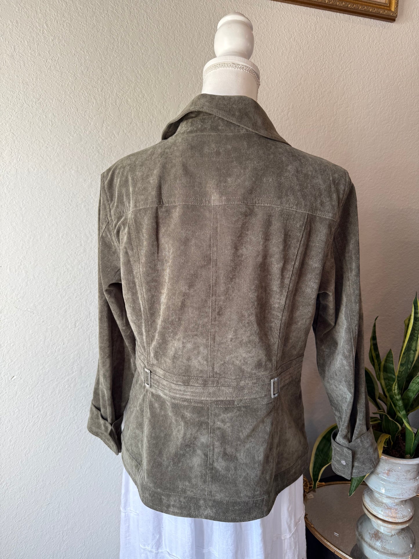 Green Corduroy Jacket