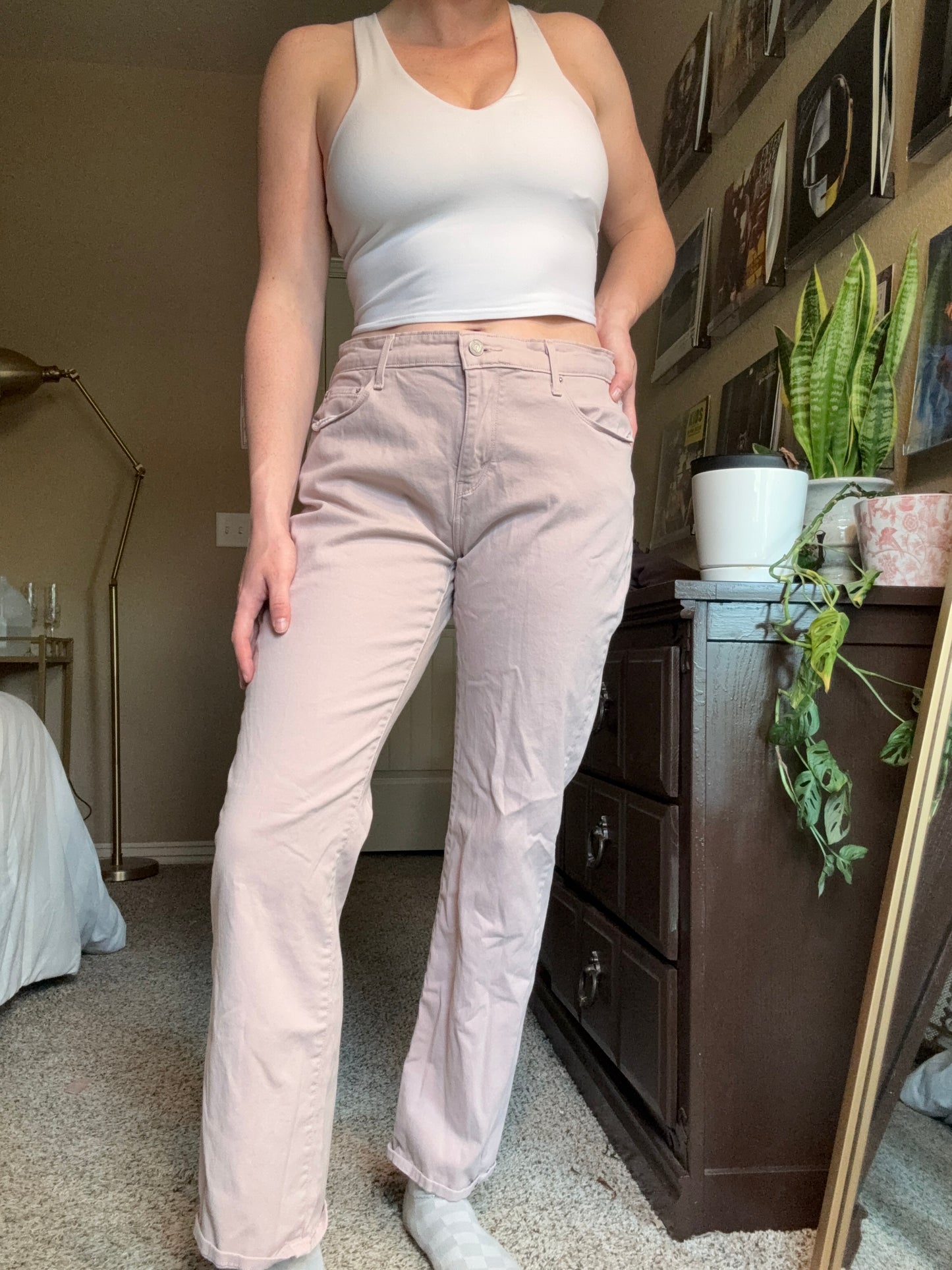 Pink Levi's