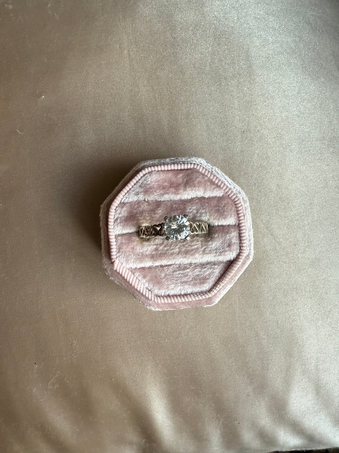 Sterling Heart Solitaire Ring (9)