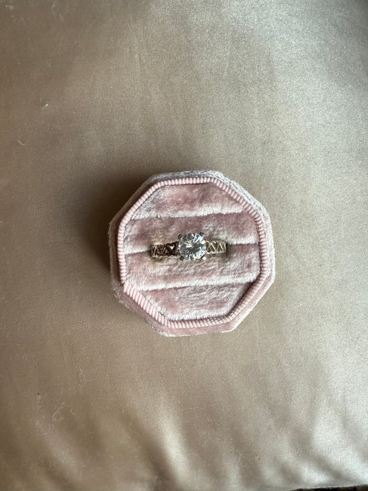 Sterling Heart Solitaire Ring (9)