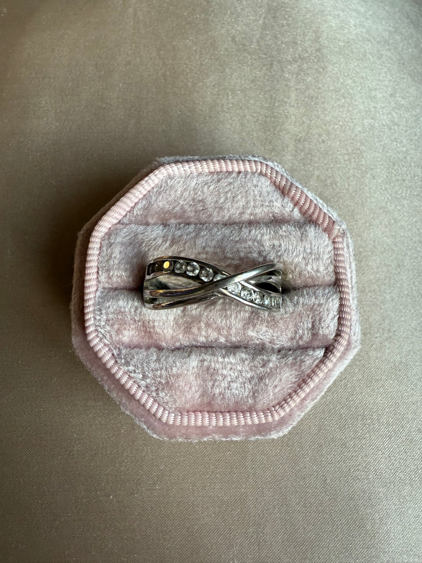 Sterling Twisted Ring (7.5)