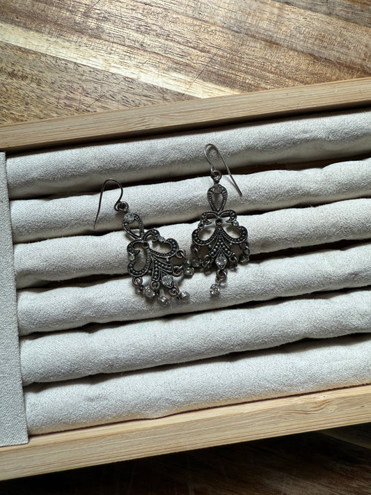 Silver Dangle Earrings