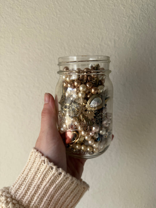 Vintage Jewelry Mystery Jar
