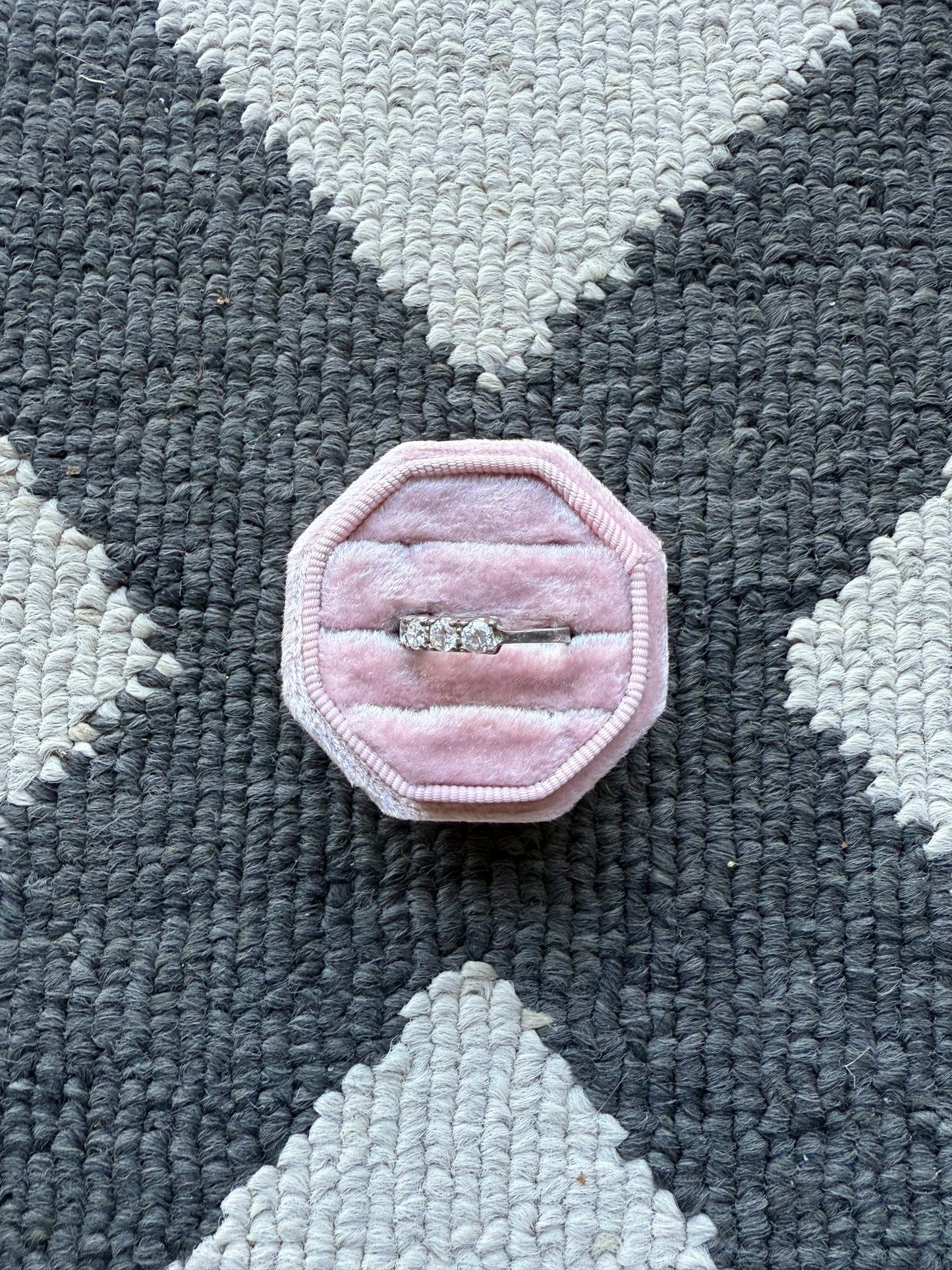 Sterling Clear Stones Ring (6)