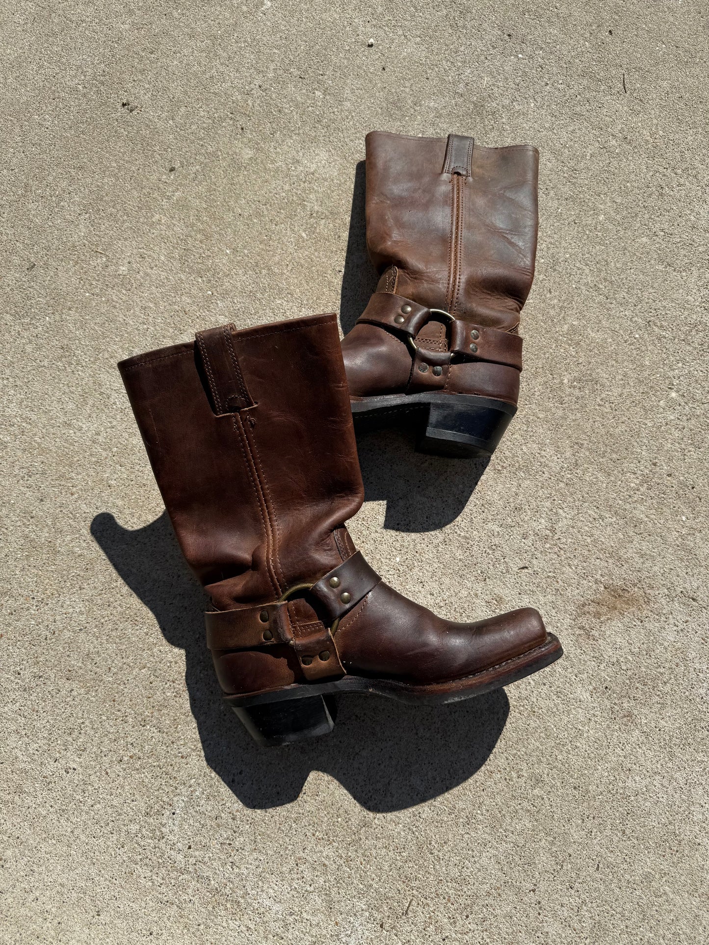 Frye Harness Boots