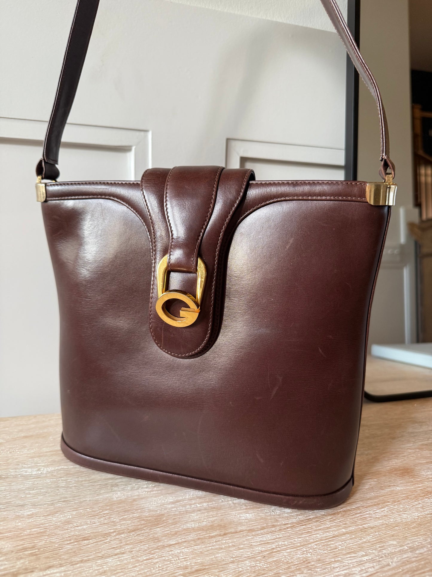 Gucci Brown Leather Bag