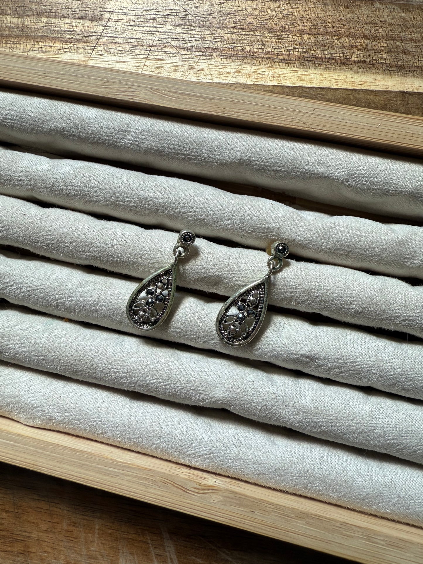 Silver Dangle Earrings