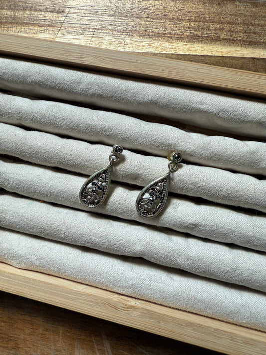 Silver Dangle Earrings