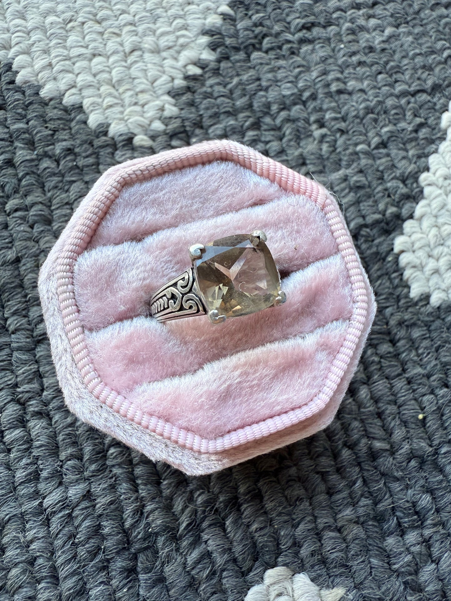 Sterling Gray Ring (6.25)