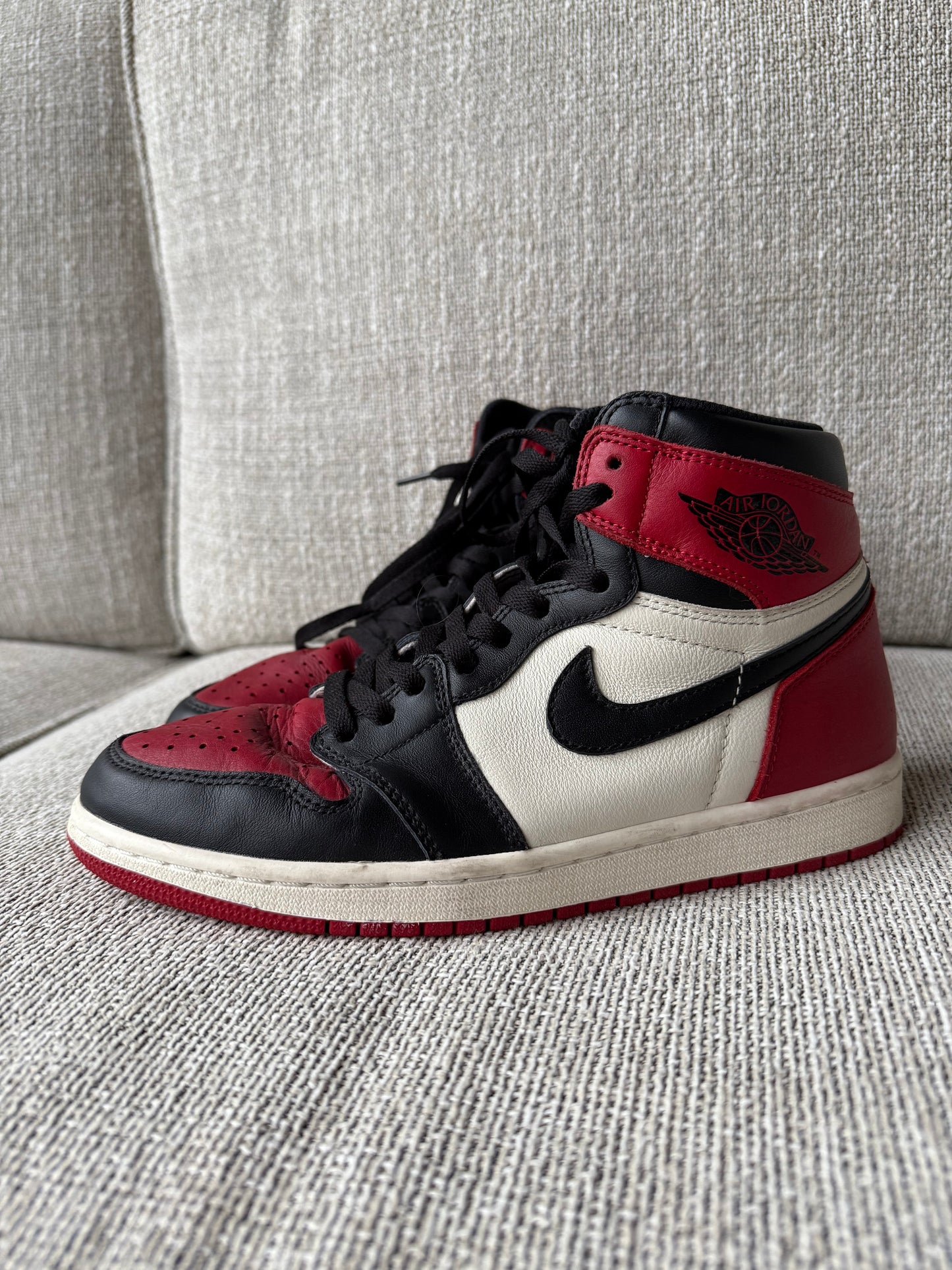 Jordan 1 High Bred Toe