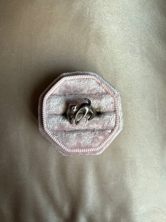 Sterling Cat Ring (5)