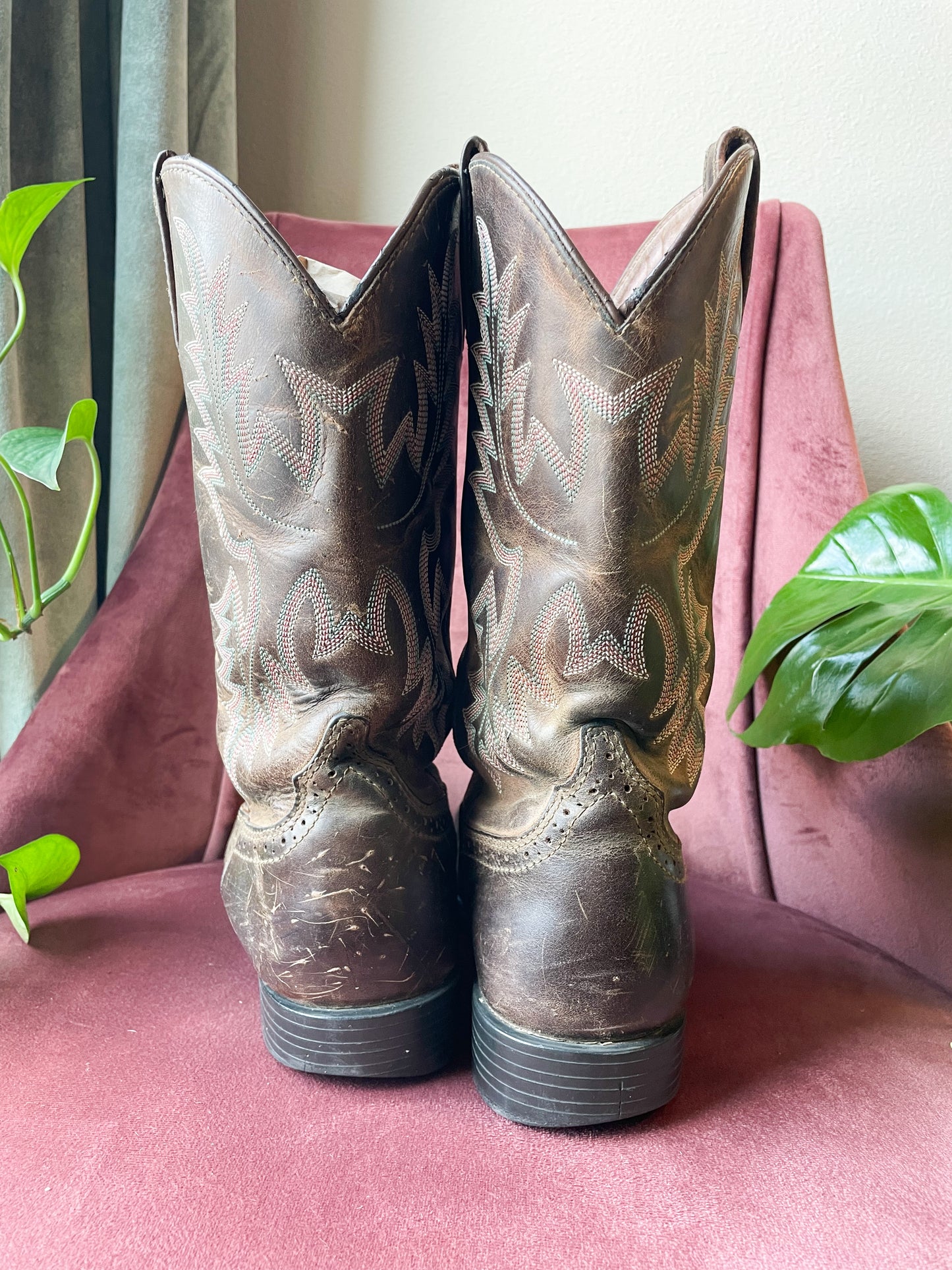 Brown and Pink Ariat