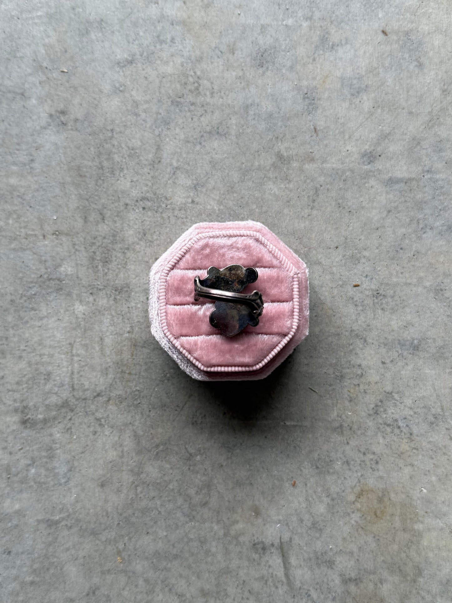 Avon Sterling Silver Treasured Heart Ring (6.5-7)