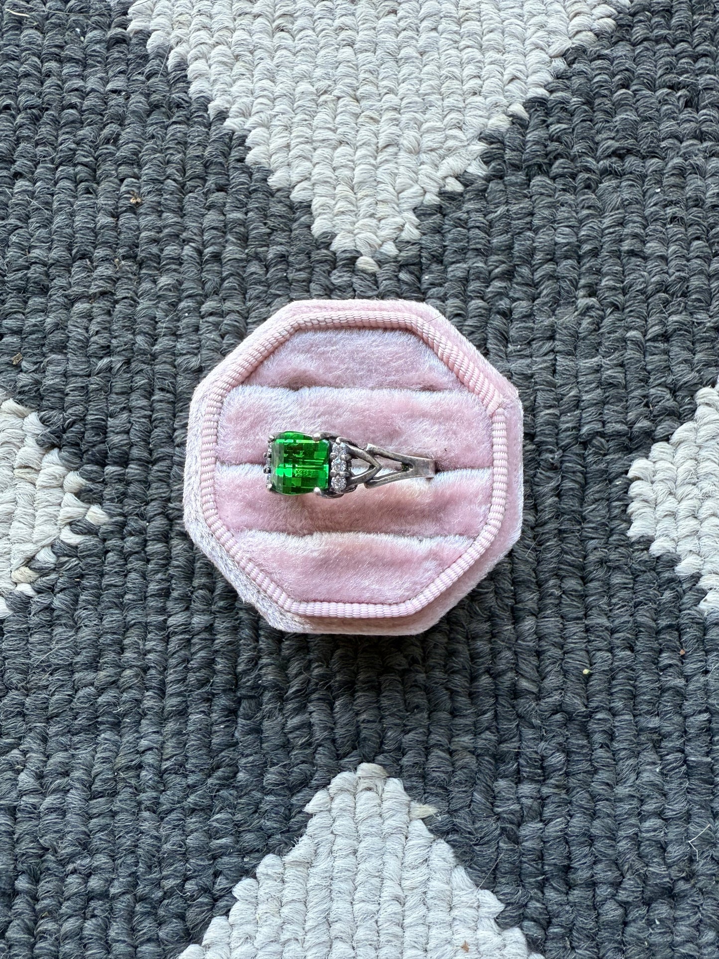 Sterling Dark Green Ring (7)